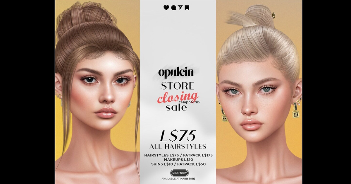 Closing Sale 10L – 175L at Opulein this Week!