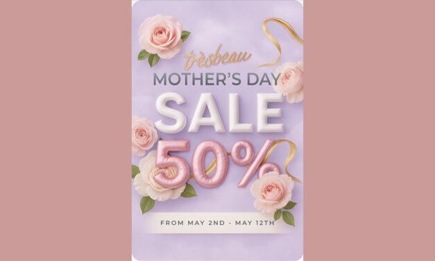 Mother’s Day Sale 50% Off at Tres Beau Mainstore