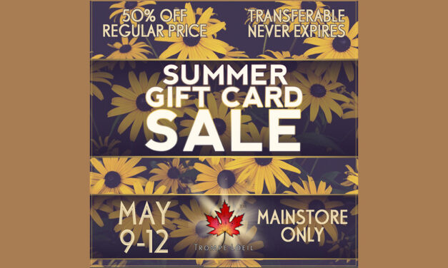 Summer Gift Card Sale 50% Off at Trompe Loeil
