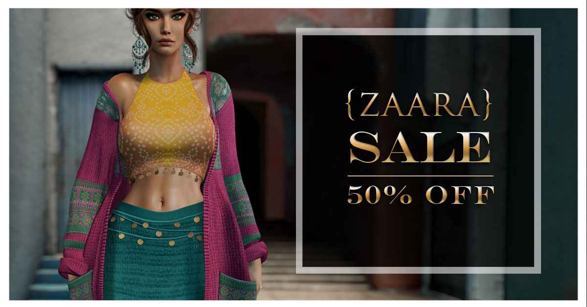 50% Off Storewide Sale at Zaara Mainstore
