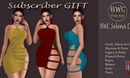 Subscriber Gift Selena Dress at BWC