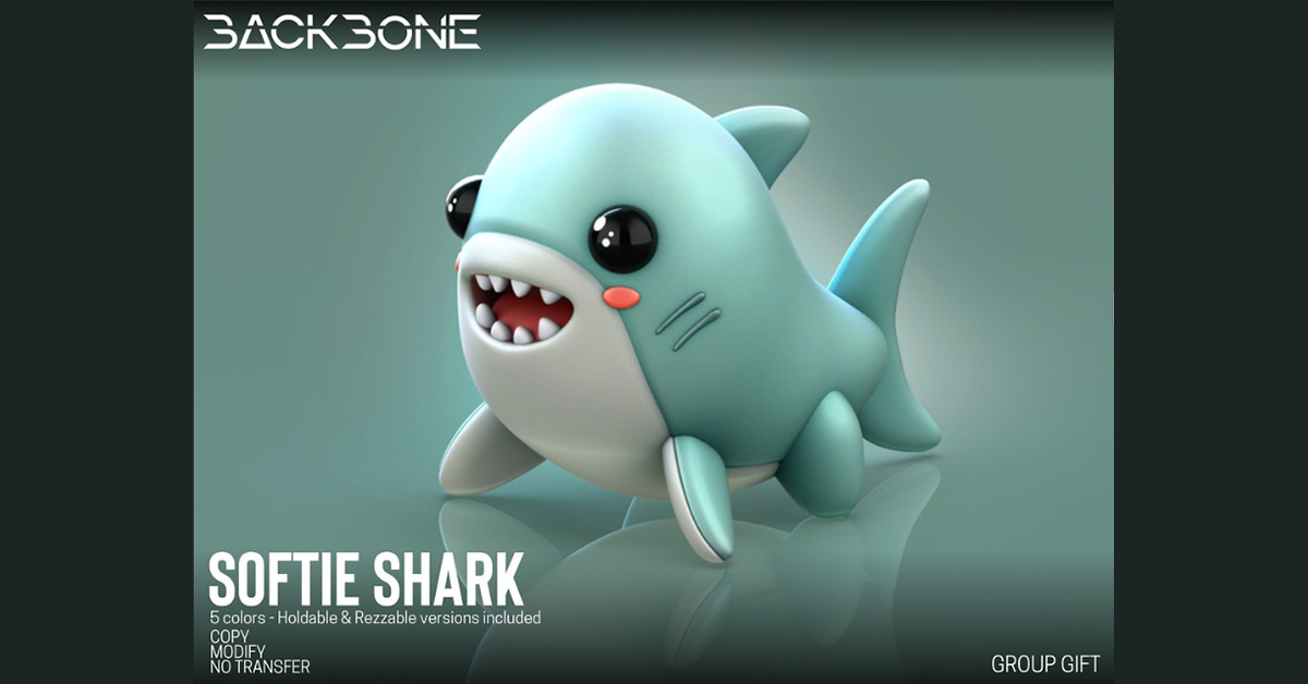 Softie Shark Gift at BackBone