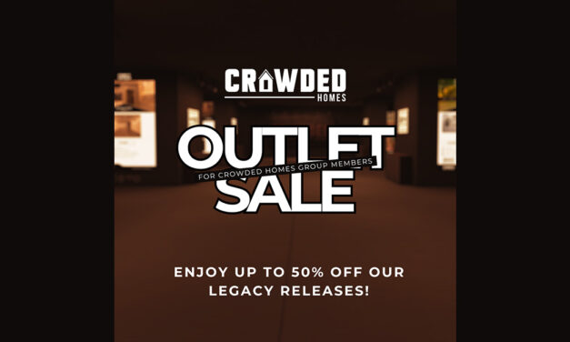 New Outlet Sale at Crowded Homes 50% Off for Group Members