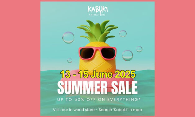Summer Sale 50% Off at Kabuki Animation