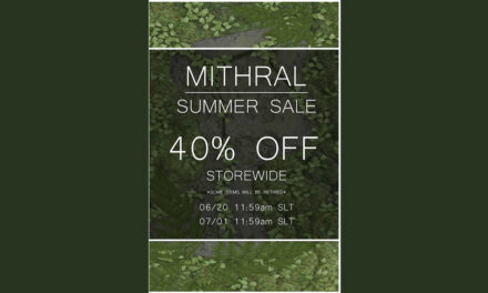 Summer Sale 40% Off Storewide at Mithral
