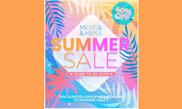 Summer Sale 40% off at Moss&Mink