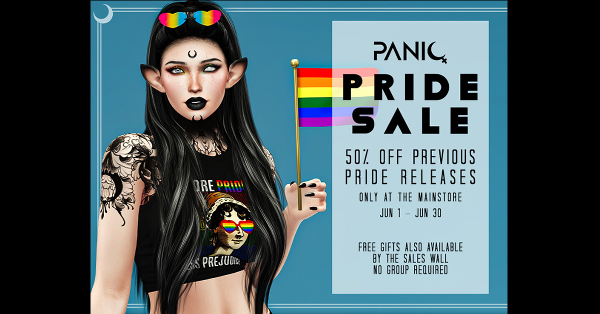 Paniq Sale 50% Off Previous Pride Releases