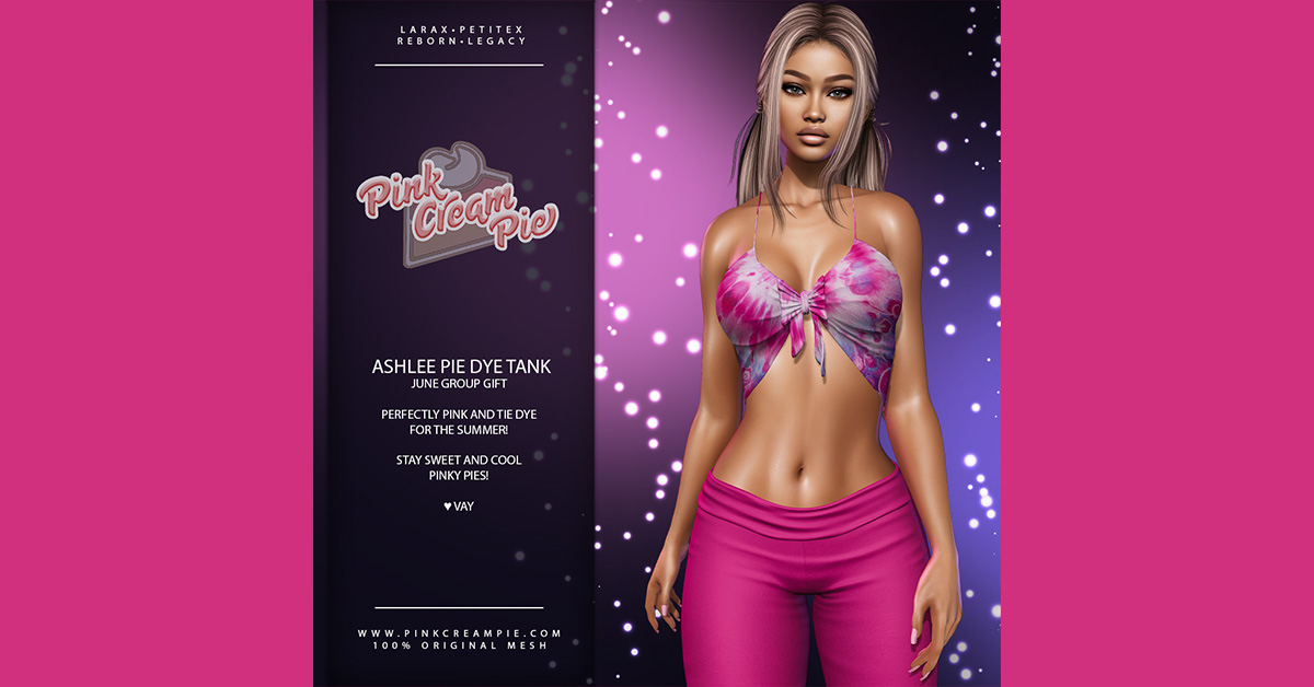 Group Gift Ashlee Pie Dye Tank at Pink Cream Pie