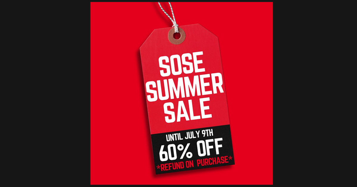 Summer Sale 60% Off At Sose