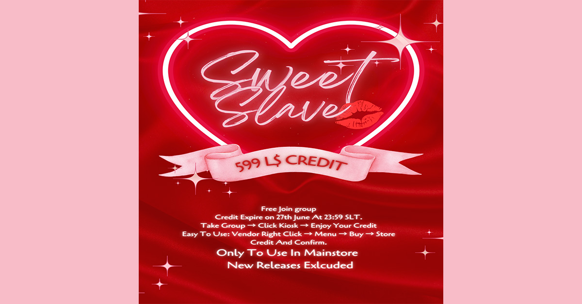 Group Gift 599L Store Credit at Sweet Slave