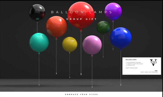 New Group Gift Balloon Lamps at VZO