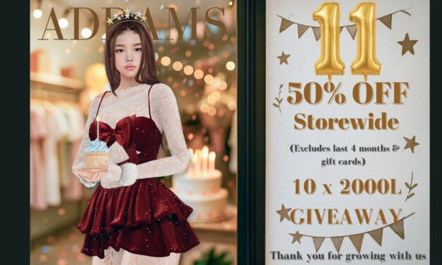 Celebrate Addams 11th Birthday with 50% Off Storewide!