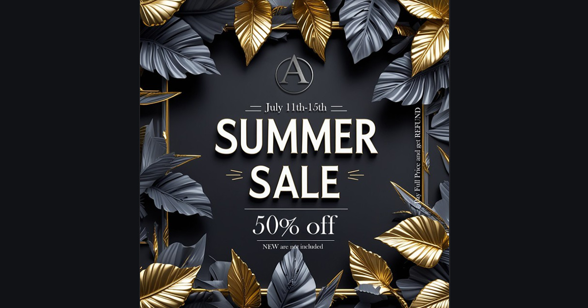 Summer Sale 50% Off at Arana Mainstore
