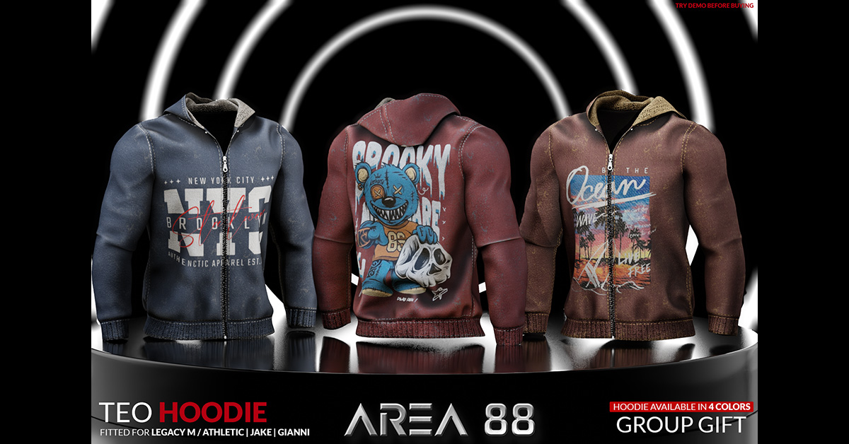 Anniversary Group Gift Teo Hoodie at Area 88