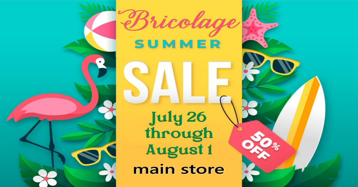 Summer Sale 50% Off at Bricolage