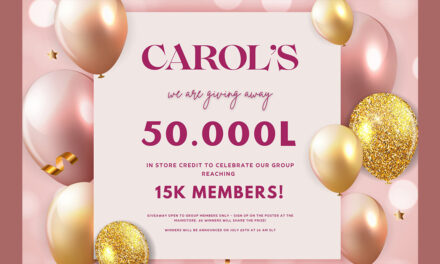 15,000 Members Giveaway – 50,000L Total Store Credit at Carol’s