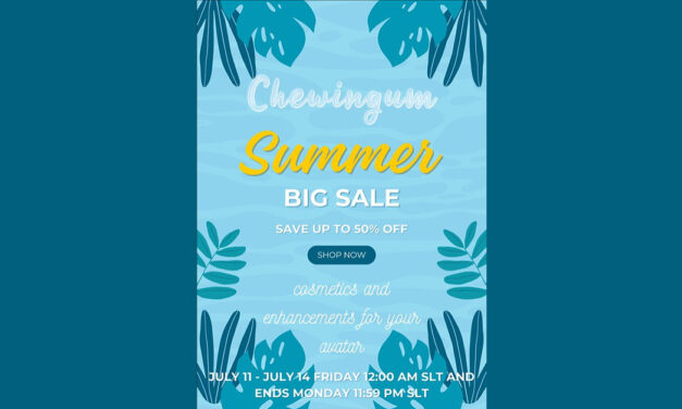 Summer Sale 50% Off at Chewingum