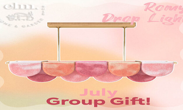 July Group Gift Romy Drop Light at Elm.