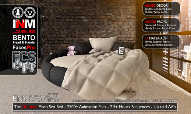 New at FNY Designs – The Ultimate Plush Sex Bed