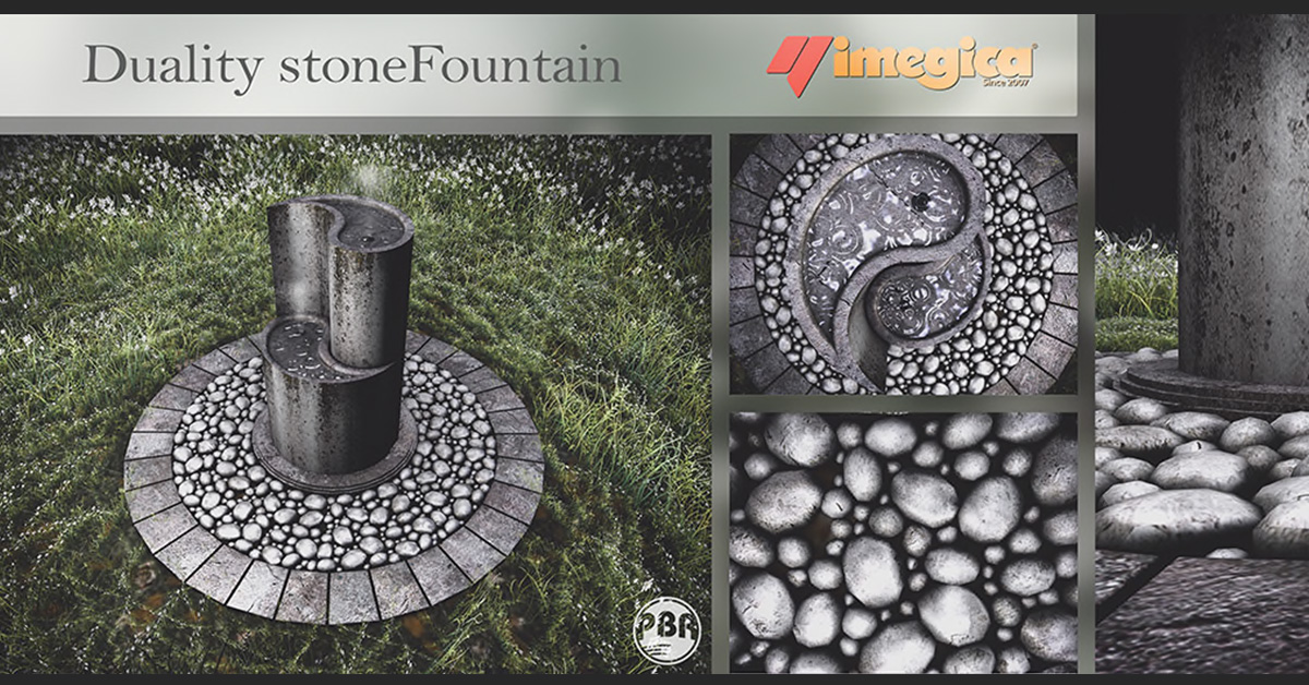 New Group Gift Duality StoneFountain at Imegica