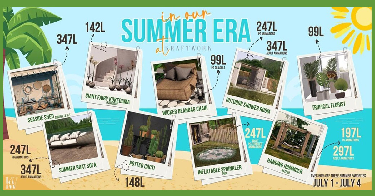 KraftWork’s Summer Era Sale on Marketplace