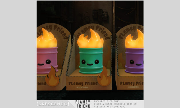 New Group Gift Flamey Friend at Krescendo