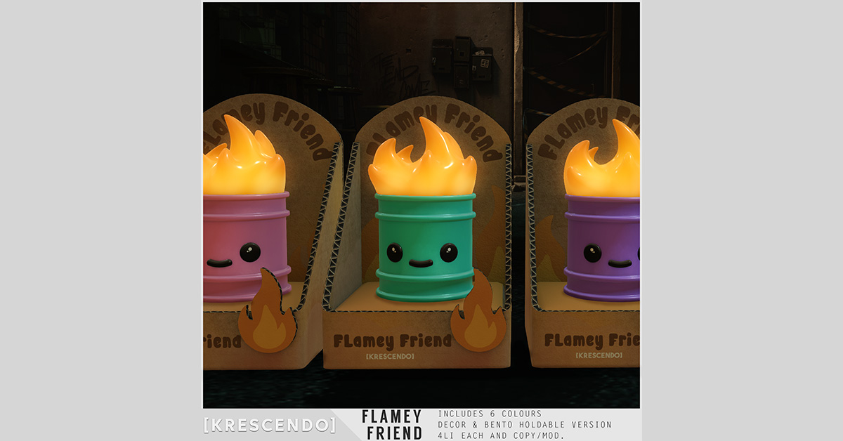 New Group Gift Flamey Friend at Krescendo