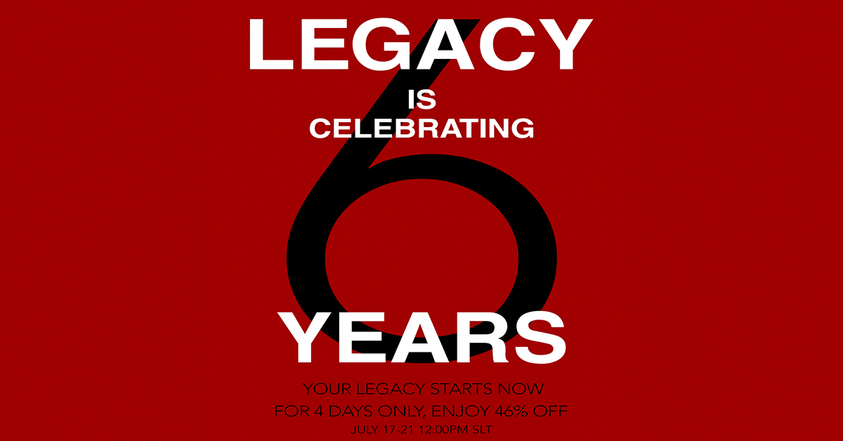 Celebrate 6 Years of Legacy – 46% Off All Bodies at Meshbody