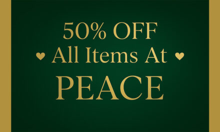 Peace Sale 50% Off Everything!