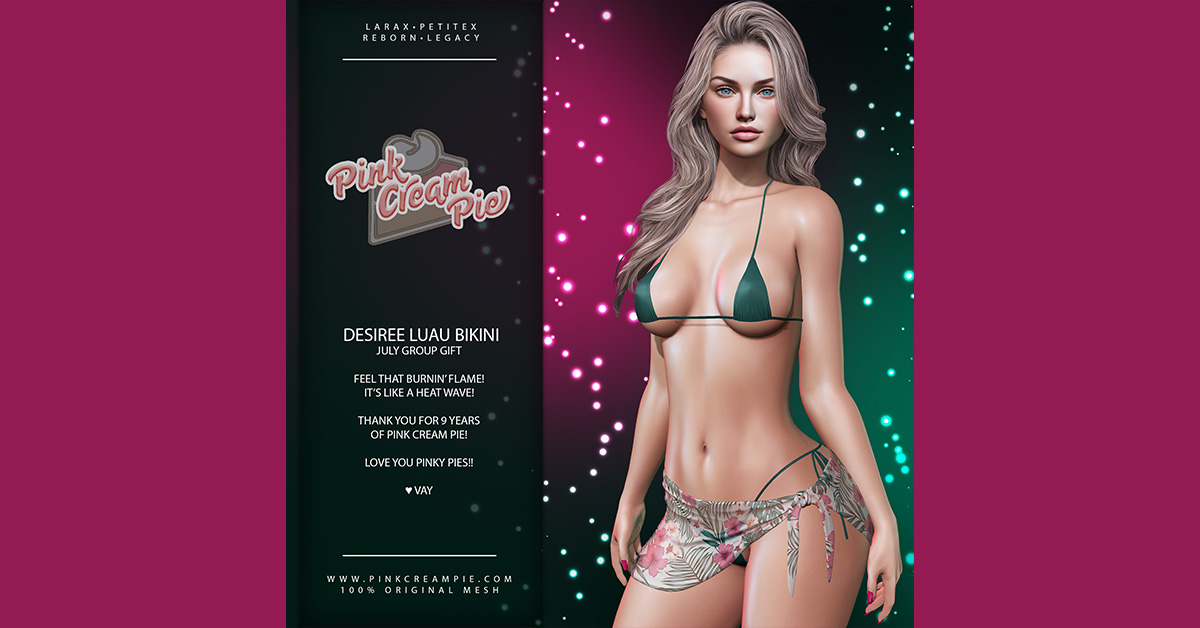 Group Gift Desiree Luau Bikini at Pink Cream Pie