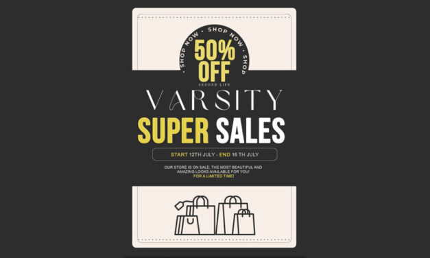 Varsity Super Sale 50% Off at Mainstore