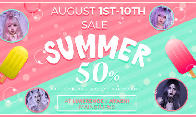 Summer Sale 50% Off at Ayashi X Limerence
