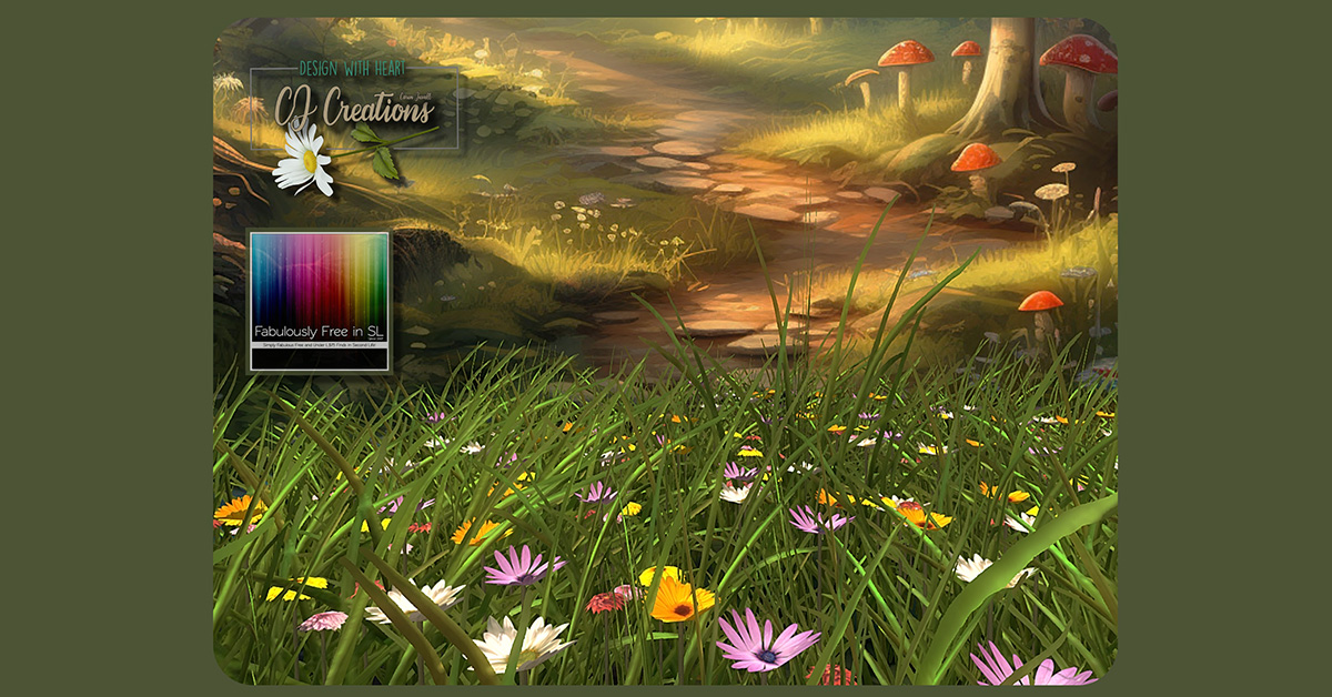 New Gift Grass Wildflowers at CJ Creations