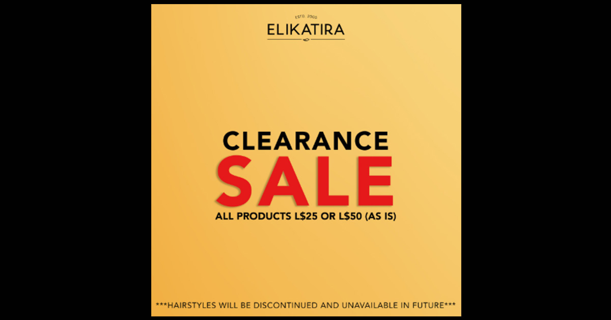 Elikatira Clearance Sale All Products 25L & 50L