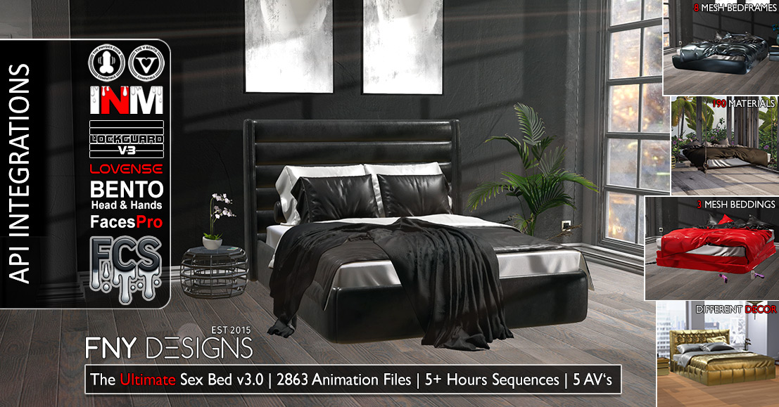 Spice It Up with The Ultimate Sex Bed 3.0 at FNY Designs