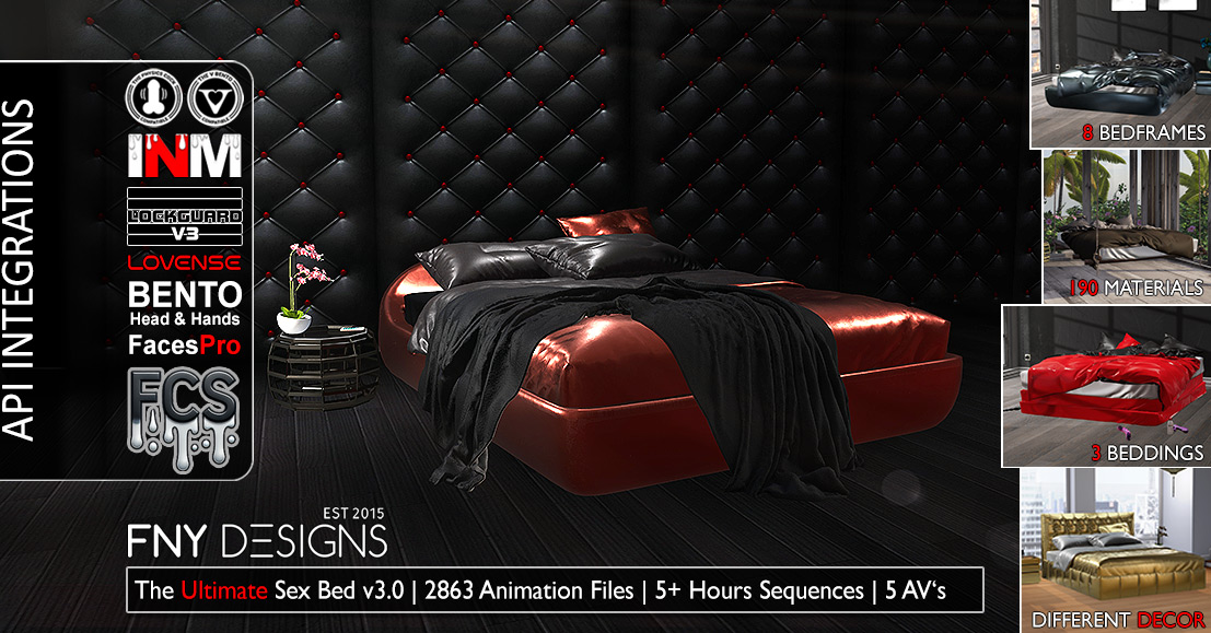 Spice It Up with The Ultimate Sex Bed 3.0 at FNY Designs