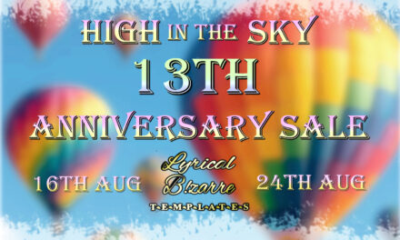 13th Anniversary Sale at Lyrical B!zarre Templates