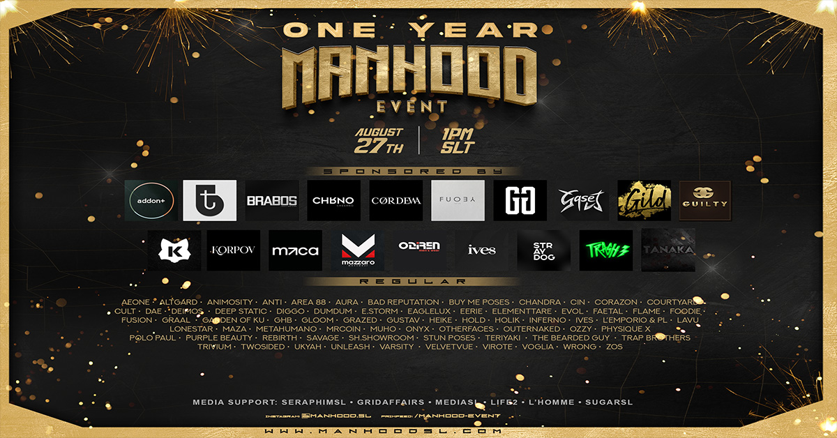 Happy First Anniversary to Manhood!