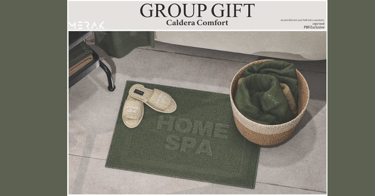 New Group Gift Caldera Comfort at Merak
