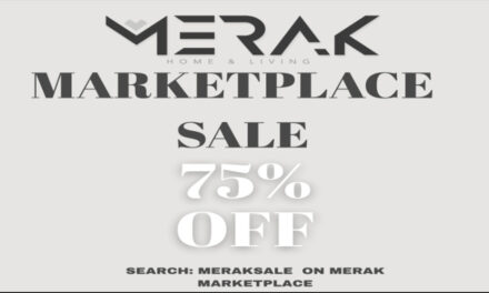 Limited Sale 75% Off Selected Items on Merak Marketplace