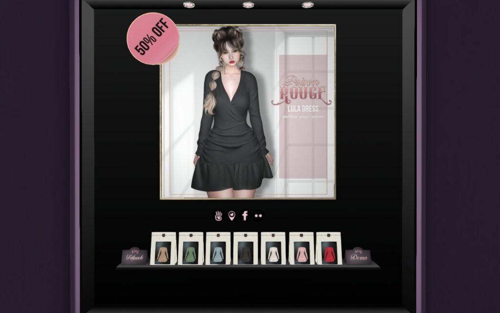 50% Off from Poison Rouge Only at The Outlet