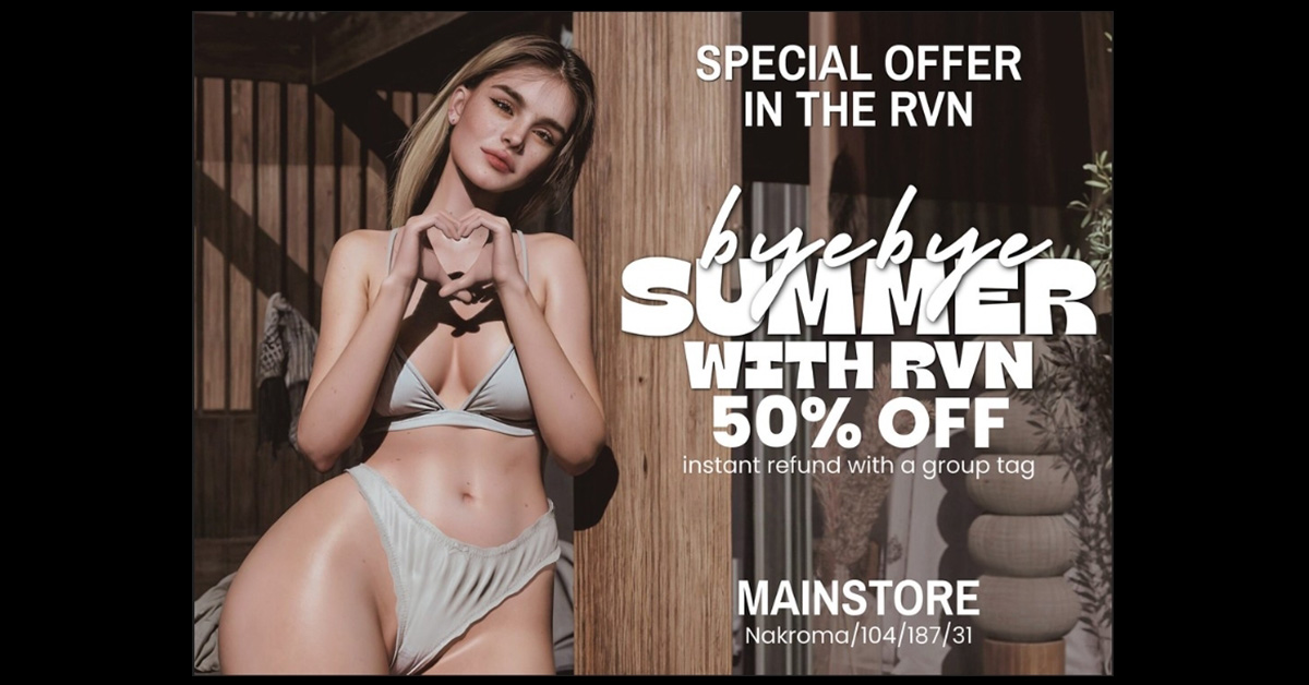 End of Summer Sale 50% Off for Group Members at RVN Store