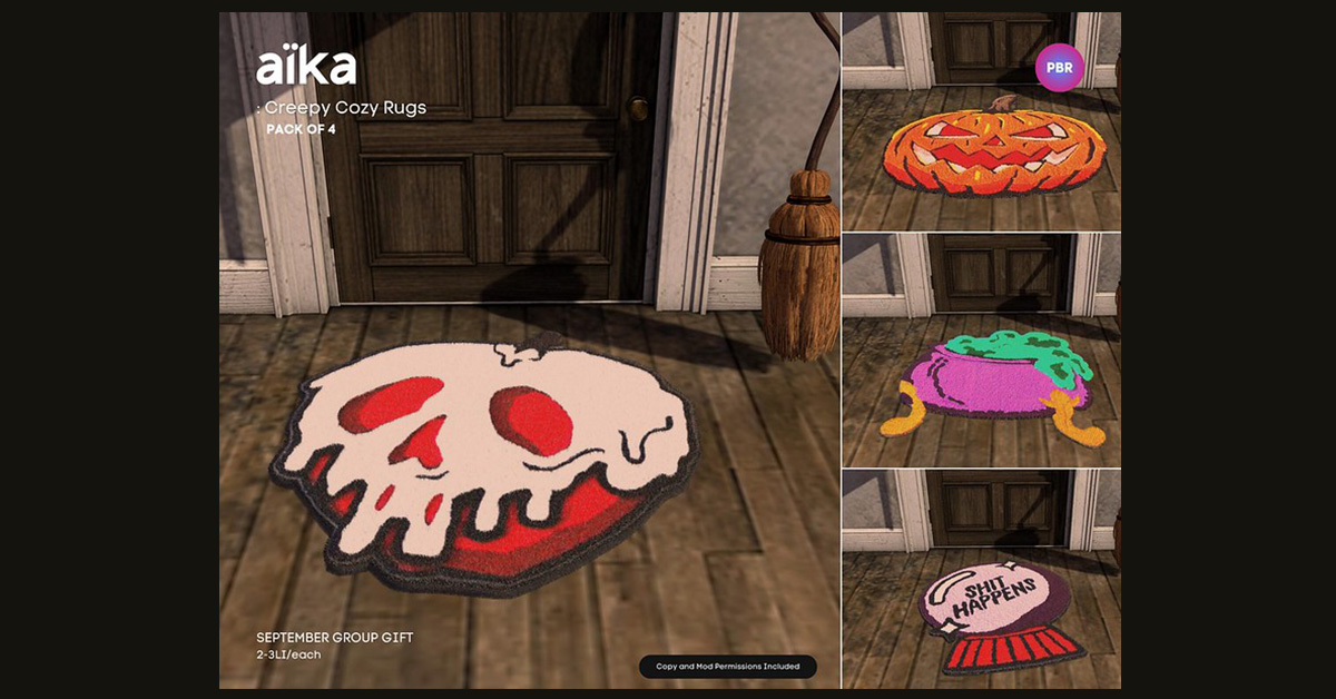 Group Gift Creepy Cozy Rugs at Aika