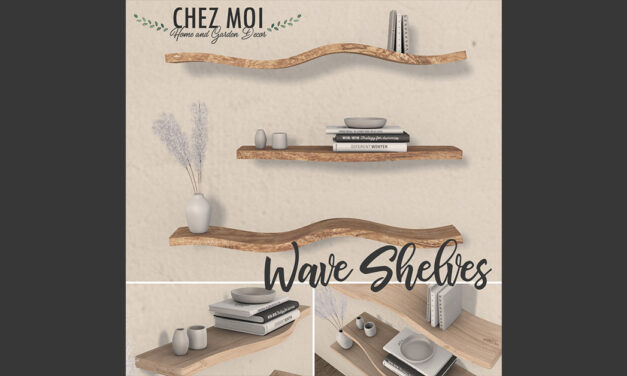 New Chez Moi Group Gift Wave Shelves