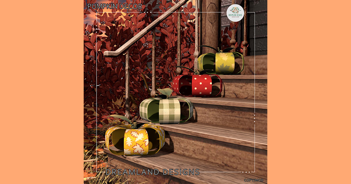 New Group Gift Pumpkin Decor at Dreamland Designs