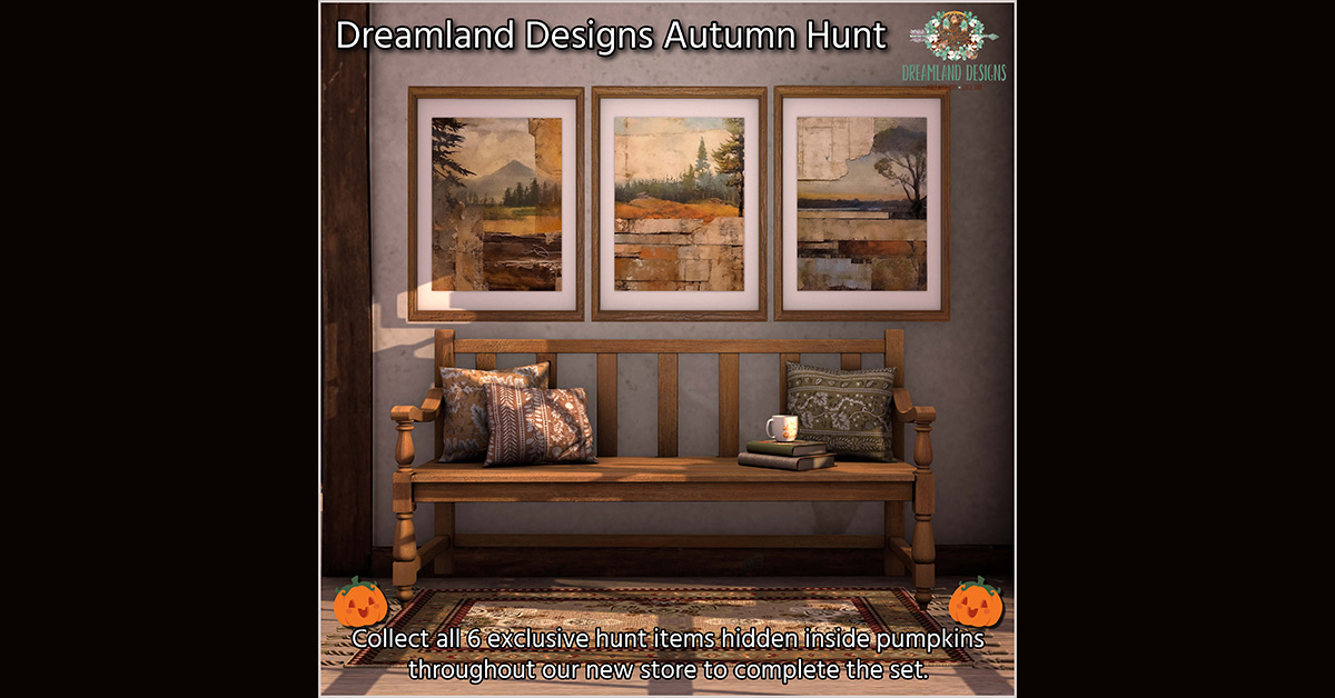 Brand New Autumn Hunt at Dreamland Designs!