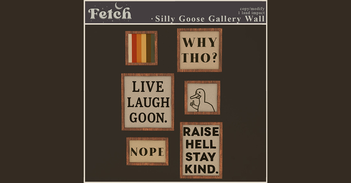 Silly Goose Gallery Wall – New Group Gift from Fetch