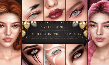 Nuve 5 Year Birthday Sale 50% Off at Mainstore