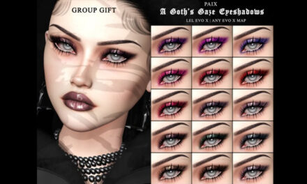A Goth’s Gaze Eyeshadows – Group Gift at Paix