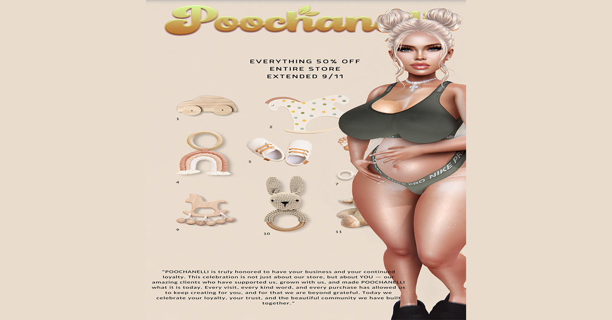 Poochanelli Has Your Maternity Essentials and a 50% Off Sale!